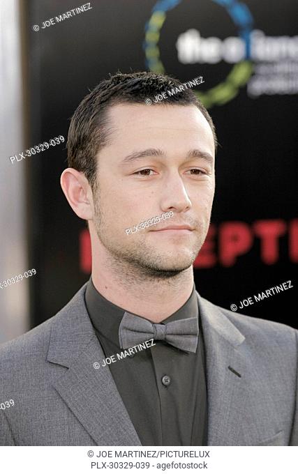 Joseph Gordon-Levitt at the Premiere of Warner Brothers Pictures' Inception. Arrivals held at Grauman's Chinese Theatre in Hollywood, CA, July 13, 2010