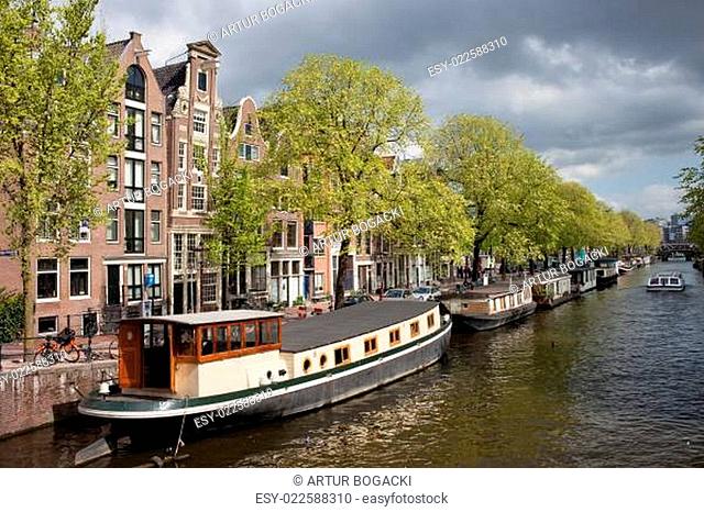 Amsterdam Canal Waterfront