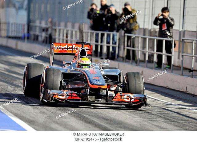 Lewis Hamilton, GBR, McLaren Mercedes MP4-27, Formula 1 test drives, 21.-24.2.2012, Circuito de Catalunya near Barcelona, Spain, Europe