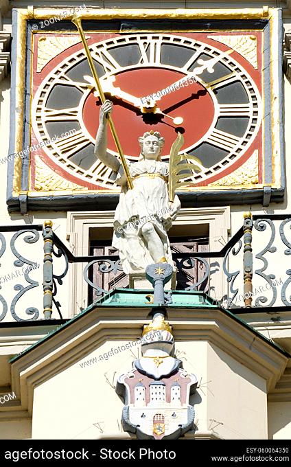 Detailaufnahmen des Lüneburger Rathauses