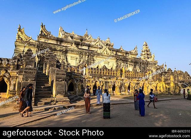 Maha Aungmye Bonzan Monastery, Inwa or Ava, Mandalay, Myanmar, Asia
