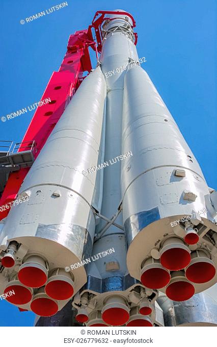 Russian space rocket Vostok, Moscow, Russia, East Europe