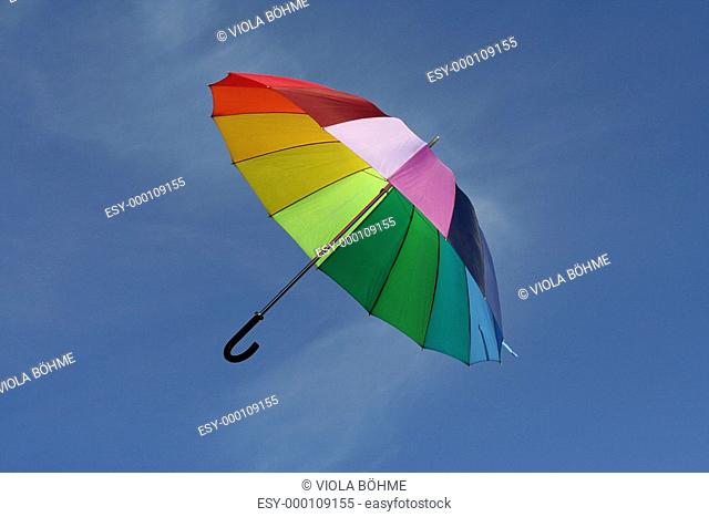 Fliegender Schirm