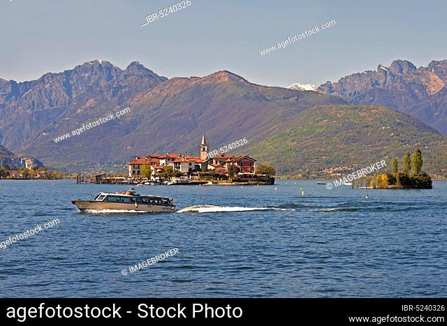 Isola dei Pescatori, Lake Maggiore, Borromean Islands, Piedmont, Lake Maggiore, Isola Superiore, Upper Island, Fishermen's Island, Island of the Fishermen
