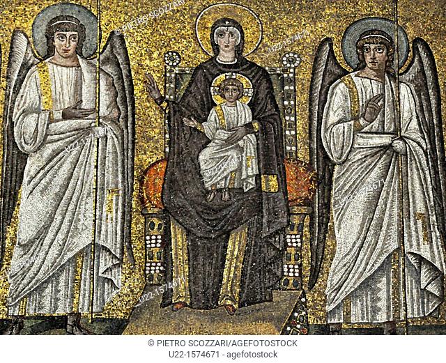 Ravenna (Italy): mosaic at the Basilica of Sant’Apollinare Nuovo