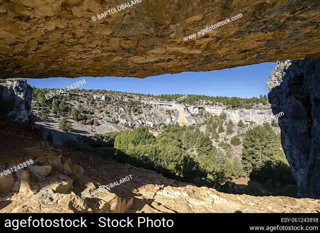 Natural Park of the Canyon of the River Lobos, Soria, Autonomous Community of Castile, Spain, Europe
