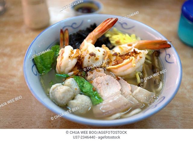 Henghua noodle soup, Kuching, Sarawak, Malaysia