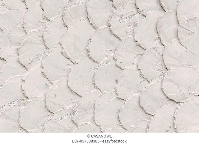 White mortar or cement wall texture for background