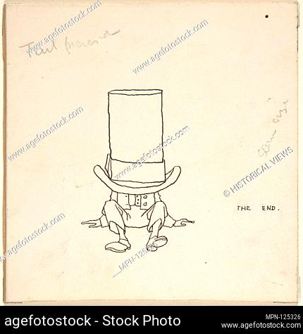 Tailpiece, Topsy-Turvy Tales. Artist: William Heath Robinson (British, London 1872-1944 Highgate, London); Date: ca. 1923; Medium: Pen and ink; Dimensions:...