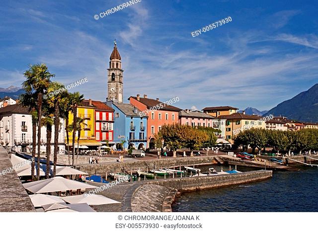 Ascona - a small village at the Lake Maggiore