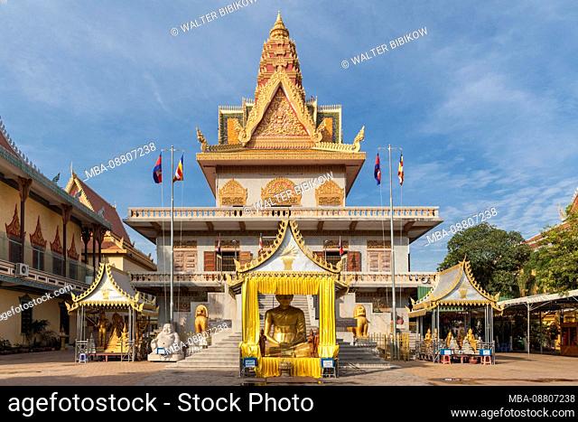 Cambodia, Phnom Penh, Wat Ounalom
