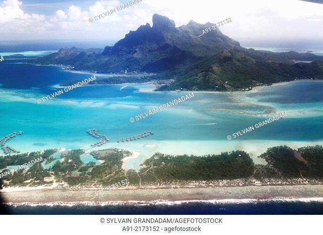 French Polynesia, Windward islands archipelago, bora bora island
