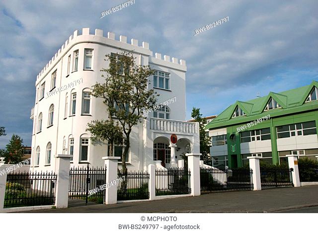 Royal Danish embassy, Iceland, Reykjavik