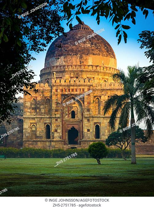 Lodi Gardens is a park in Delhi, India. Spread over 90 acres, it contains, Mohammed Shah's Tomb, Sikander Lodi's Tomb, Sheesh Gumbad and Bara Gumbad