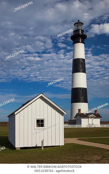 USA, North Carolina, Outer Banks National Seashore, Bodie Island, Bodie Island Lighthouse