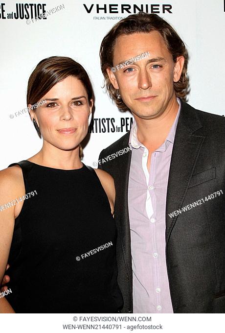 Los Angeles Premiere of ""Third Person"" held at The Pickford Center for Motion Picture Studio / Linwood Dunn Theatre in Hollywood Featuring: Neve Campbell