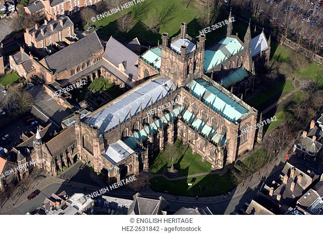 Chester Cathedral, Cheshire, 2008. Artist: Historic England Staff Photographer