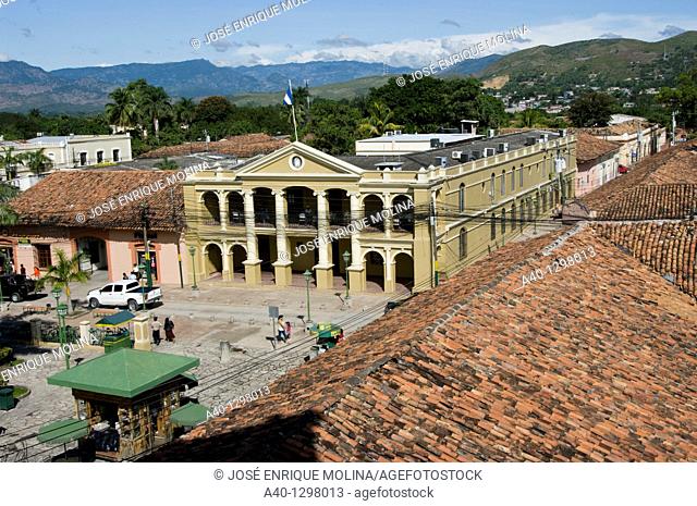 Honduras. Comayagua city. City hall