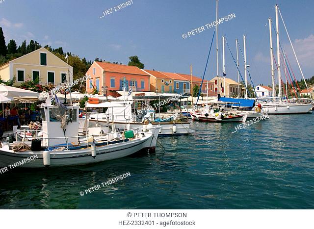 Fiskardo harbour, Kefalonia, Greece