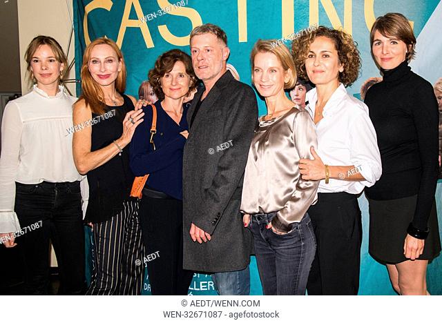 Premiere of 'Casting' at Cinema Paris. Featuring: Milena Dreissig, Andrea Sawatzki, Victoria Trauttmansdorff, Andreas Lust, Judith Engel, Marie-Lou Sellem