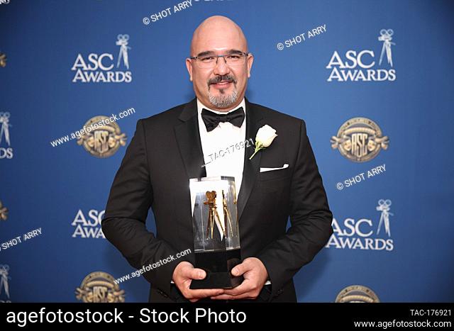 C. Kim Miles attends the 34th Annual American Society of Cinematographers ASC Awards at Ray Dolby Ballroom in Los Angeles, California, USA, on 25 January 2020