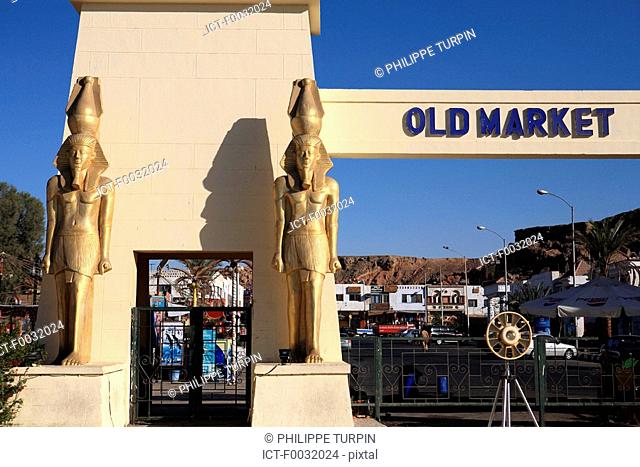 Egypt, Sharm-el-Sheikh, the old market