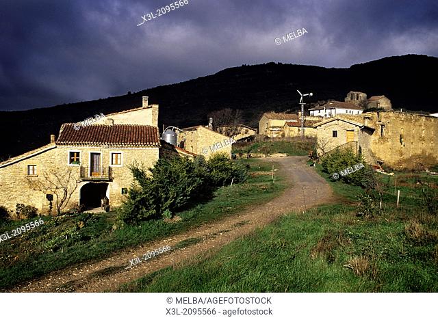 Village of Arguiñariz. Navarra. Spain