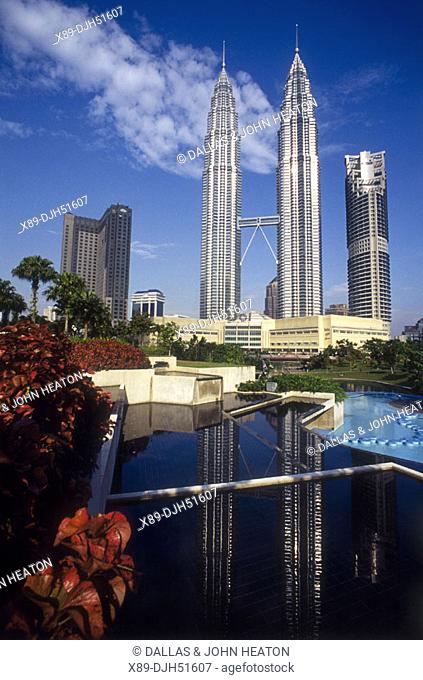 Malaysia, Kuala, Lumpur, Twin Towers