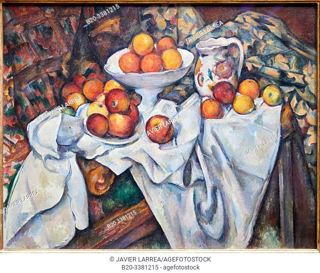"""Pommes et oranges"", 1899, Paul Cézanne, 1839-1906, Musée d'Orsay, Paris, France, Europe