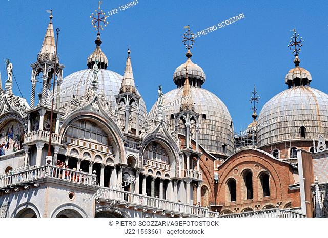 Venezia (Italy): the Basilica of San Marco