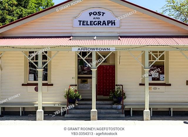 The Post and Telegraph Building, Arrowtown, Otago Region, South Island, New Zealand