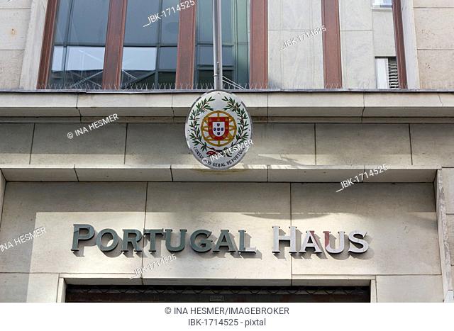Portugal Haus, Portuguese Consulate, Hamburg, Germany, Europe