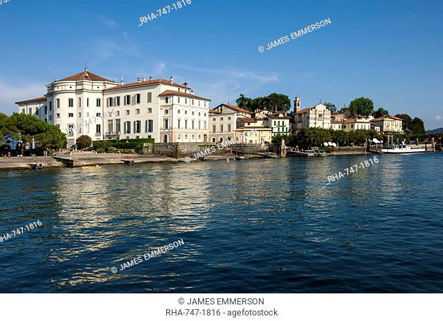 Royal Palace, Isola Bella, Borromean Islands, Lake Maggiore, Piedmont, Italian Lakes, Italy, Europe
