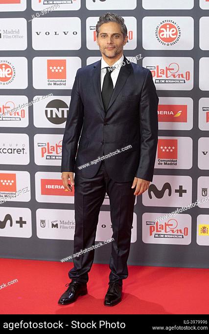 Joaquin Furrie attends the red carpet of Platino Awards for Ibero-American Cinema 2022 at IFEMA Palacio Municipal on May 1, 2022 in Madrid, Spain