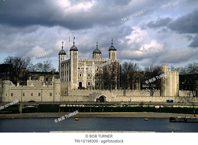 London England Tower Of London River Thames