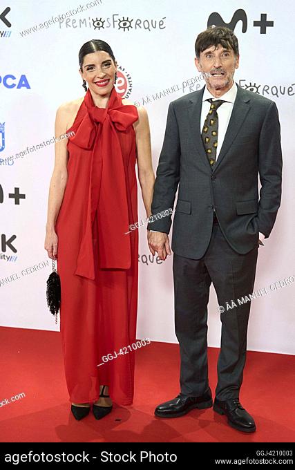 Carlos Chamarro attends 29th Jose Maria Forque Awards - Red Carpet at Palacio de Congresos de IFEMA on December 16, 2023 in Madrid, Spain