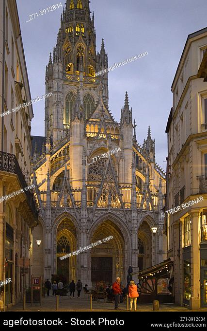 France, Normandie, Rouen, Saint-Maclou, church,