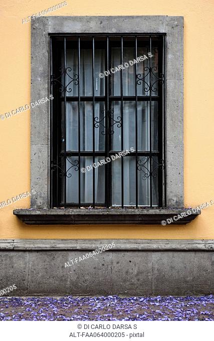 Barred window