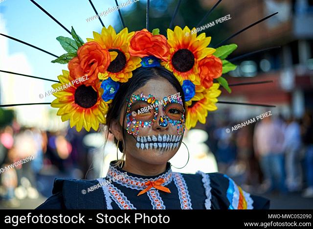 On November 2, the ""Day of the Dead"" (día de Muertos) is celebrated in Mexico. In many cities such as Guadalajara, parades are held where people are...