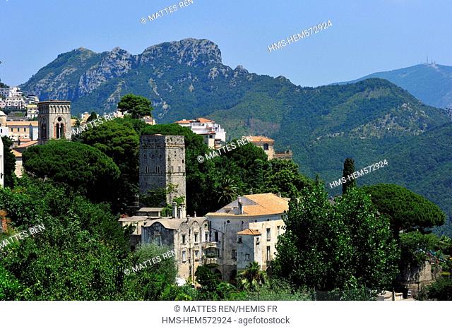 Italy, Campania, Amalfi Coast, listed as World Heritage by UNESCO, Ravello, Villa Rufolo