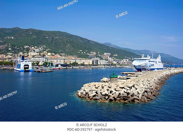 Harbour, Bastia, Corsica, France