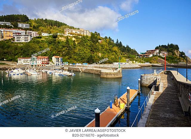 Port, Mutriku, Gipuzkoa, Basque Country, Spain, Europe