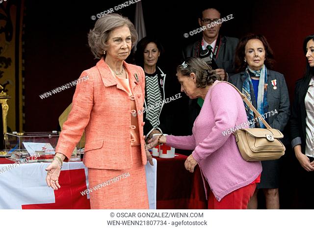 Queen Sofia of Spain attends the Red Cross Fundraising Day event (Dia de la Banderita) in Madrid, Spain Featuring: Queen Sofia of Spain Where: Madrid