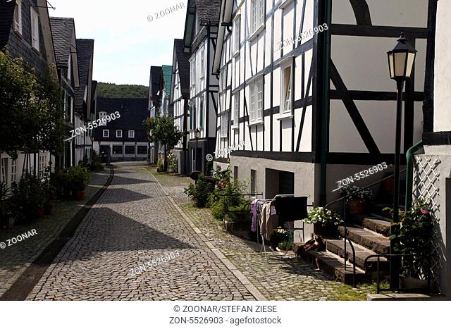 Der Alte Flecken ist die ganz in Fachwerkbauweise errichtete Innenstadt Freudenbergs. Sie gibt einen Eindruck von einer Kleinstadt aus dem 17