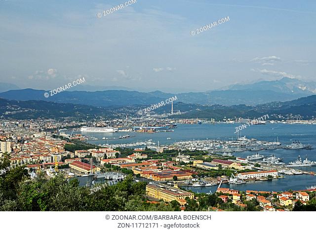 harbour, cityscape, La Spezia, Liguria, Italy, Europe, Hafen, Stadtansicht, La Spezia, Ligurien, Italien, Europa