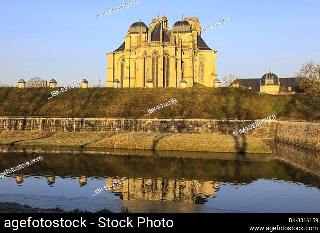 St Etienne Gothic Cathedral, Vauban ramparts, Toul, Meurthe-et-Moselle department, Grand Est region, France, Europe