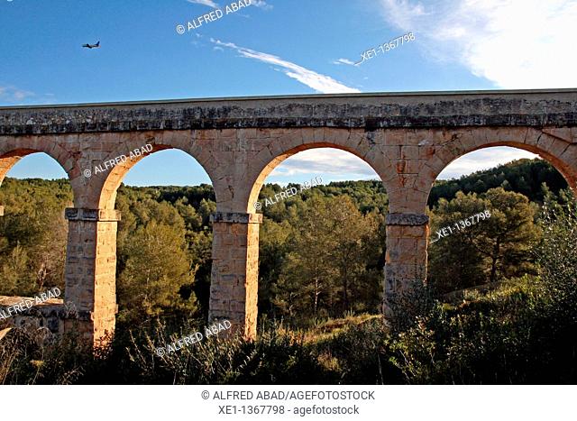 Les Ferreres Roman aqueduct, Pont del Diable, Tarragona, Catalonia, Spain