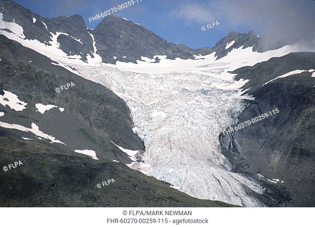 Glaciers - Twenty Seven Mile Glacier, Thompson Pass, Alaska, U S A
