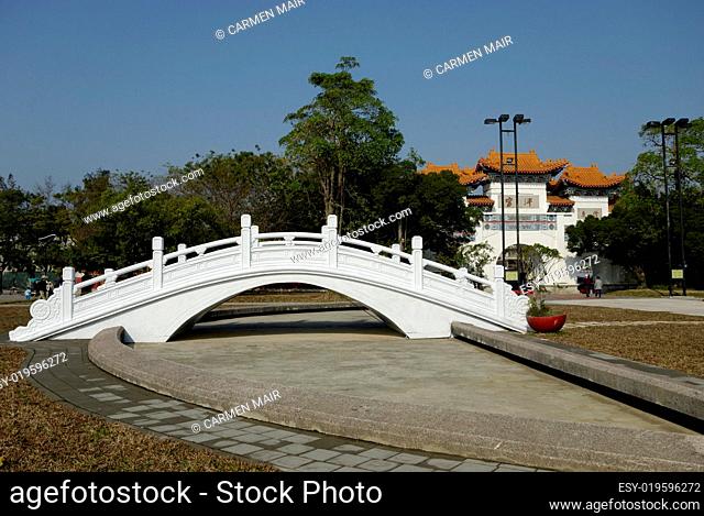 Brücke am Konfuzius Tempel in Kaohsiung
