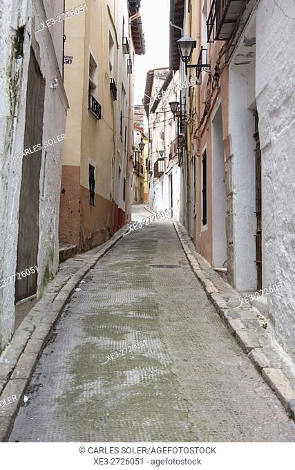 Street in Ontinyent, Valencia Province, Spain